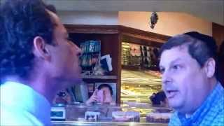 Anthony Weiner Explodes In Shouting Match With Jewish Voter