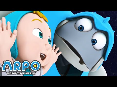Arpo the Robot | Outer Space Baby | Cartoon Compilation | Funny Cartoons for Kids | Arpo and Daniel