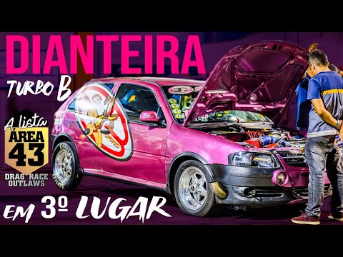 DIANTEIRA Turbo B de INJEPRO entre os TOP 3 da A Lista Área 43