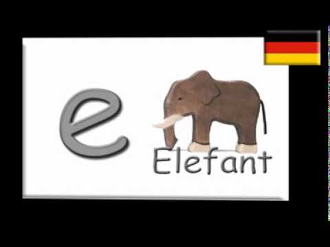 Learn ABC German alphabet Song (Deutsches Alphabet) - YouTube