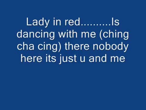 Lady in red Lyrics - YouTube