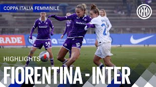 DEFEAT IN FLORENCE | FIORENTINA 5-3 INTER | COPPA ITALIA FEMMINILE 23/24 ⚽⚫🔵?