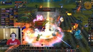 World of Warcraft | Sodapoppin vs gankers