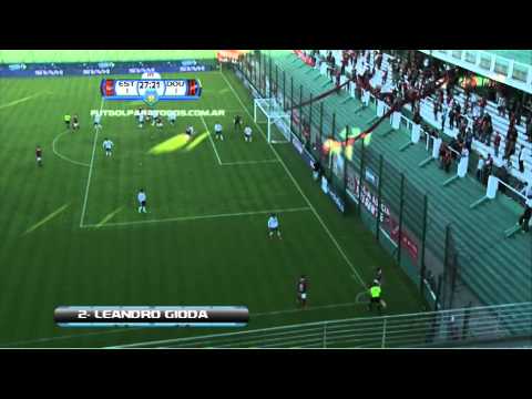 Gol de Gioda. Estudiantes 1 - Douglas Haig 1. Copa Argentina. Fútbol Para Todos.