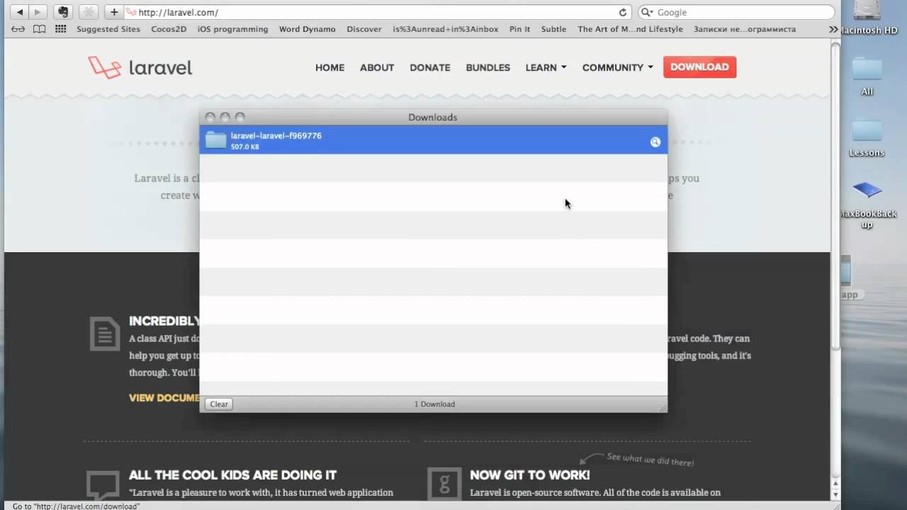 Getting Laravel up and running on MAMP local server (Mac OS) - YouTube