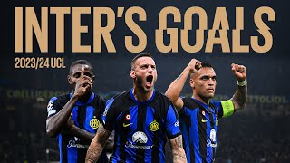 INTER'S GOALS UCL 2023/2024 ⚫🔵⚽?