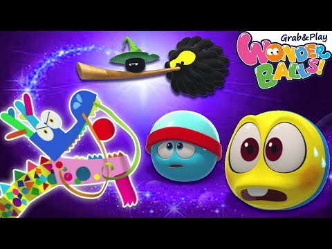 Squishy Balls Magical Pet Dragon | Wonderballs Cartoon | Funny Animated Cartoons for Kids