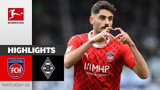 FC Heidenheim — Borussia M’gladbach 1-1 | Highlights | Matchday 26 — Bundesliga 2023/24