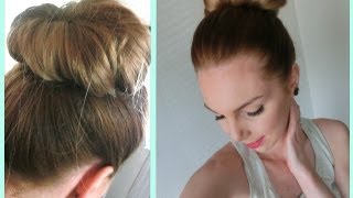 Chignon Bun Simple - Tutoriel