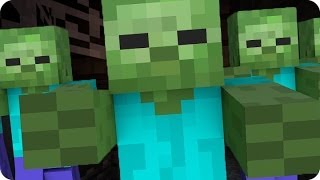 Minecraft - ¡Esto va de Zombies! xD