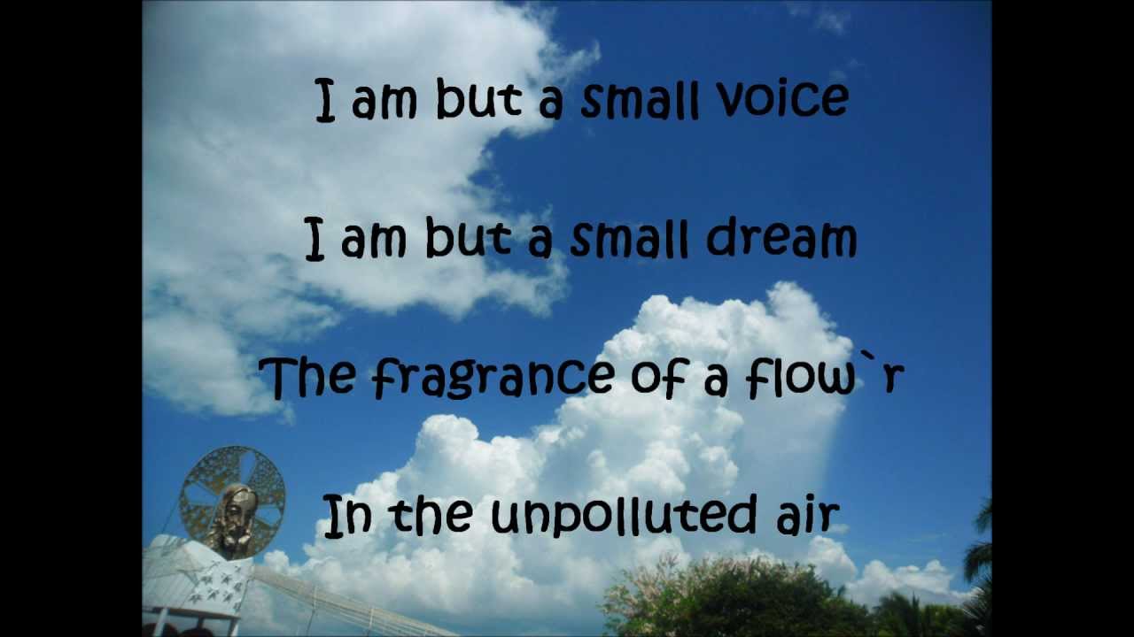 I Am But A Small Voice Lyrics Free Mp3 Download