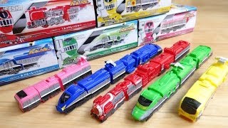 ミニプラ烈車合体トッキュウオー『レッシャー編』全5種を組み立てレビュー！烈車戦隊トッキュウジャー 食玩