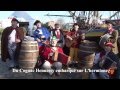 Embarquement de Cognac Hennessy sur l'Hermione