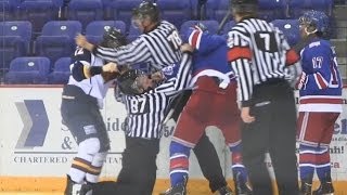 BCHL Linesman One Punched