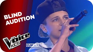 Lukas - Can't hold us | The Voice Kids 2014 Germany | Blind Audition