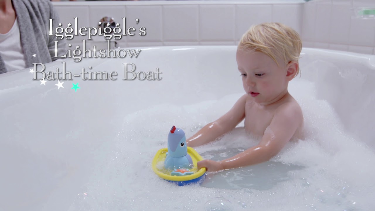 in the night garden bath time boat