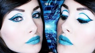 FUTURISTIC PIN-UP Makeup Tutorial