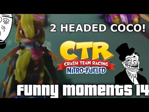 Crash Team Racing Nitro Fueled: Funny Moments #14 (Glitches, Fails, Wins)