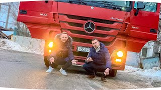 Превью: ГОНЯЮ НА ФУРЕ ЗА 3.000.000 RUB ● Сел за руль Mercedes-Benz Actros