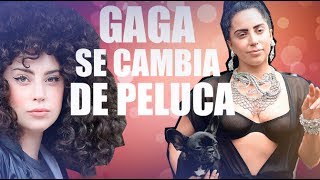 Lady Gaga se cambia de peluca