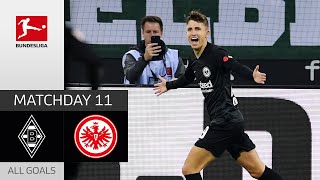 Lindström with a Brace | Borussia M’gladbach — Frankfurt 1-3 | All Goals | MD 11 – Bundesliga 22/23