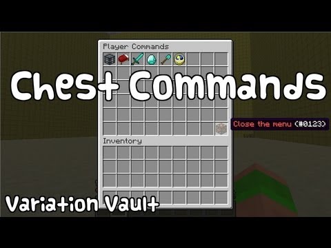 Minecraft Bukkit Plugin - Chest Commands - Run commands from items in ...