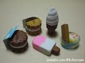 Kutsuwa - Eraser making kit #4 - Ice cream (Inedible / can't eat)