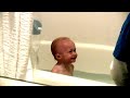 Baby Micah Laughing Hysterically in the Bathtub