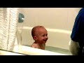 Baby Micah Laughing Hysterically in the Bathtub