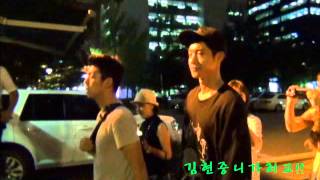 20130730 유희열의 스케치북 녹화 끝내고 퇴근하는 김현중 KIM HYUN JOONG