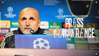 LUCIANO SPALLETTI reacts after the win over Bodø/Glimt in the Champions League ⚪⚫