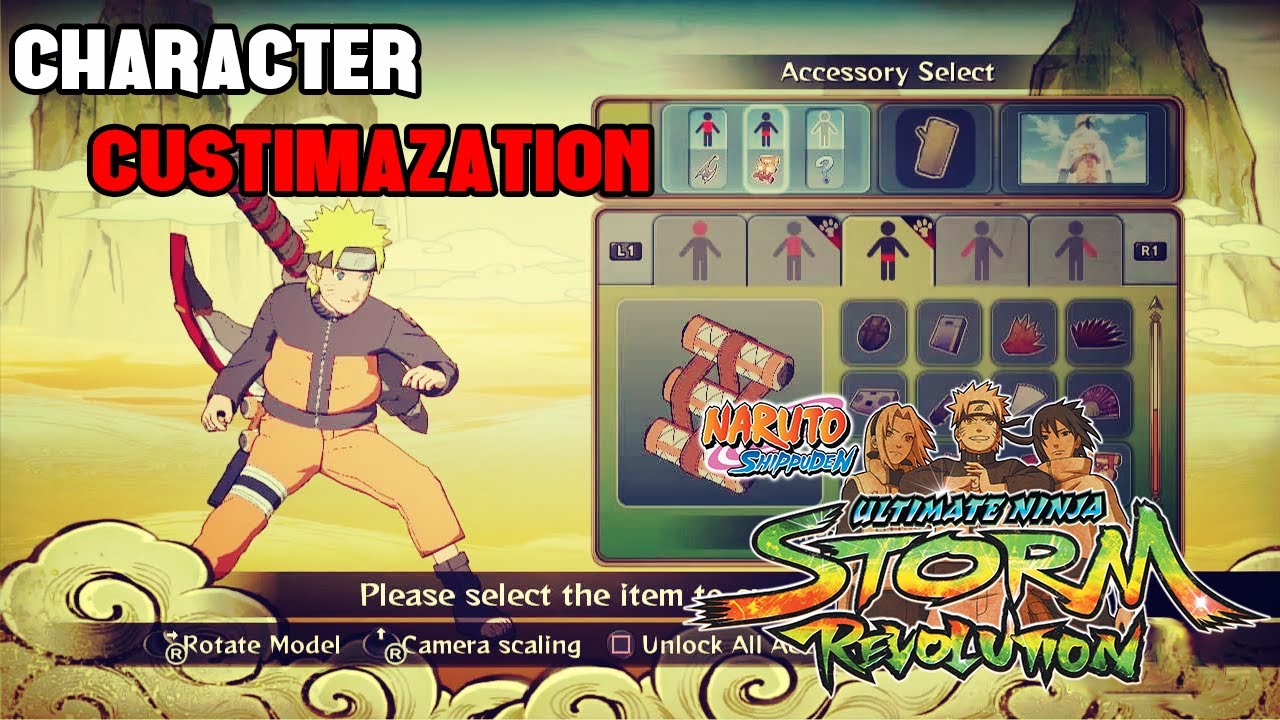 Naruto Storm Revolution CUSTOM Characters - YouTube