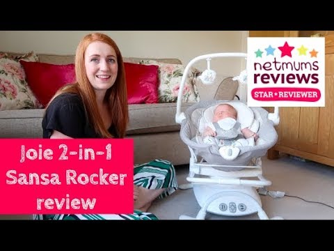 video Joie Sansa 2-in-1 Baby Swing & Rocker