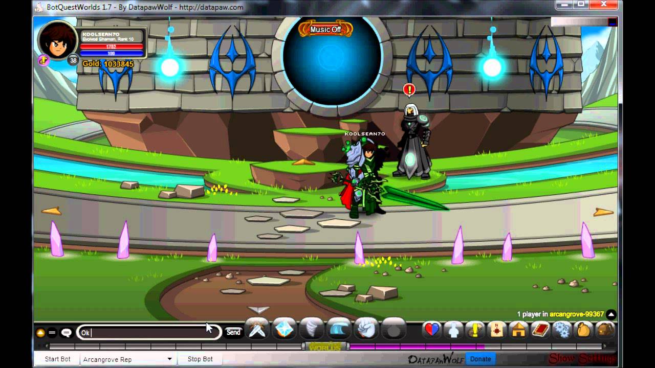 AQW Bot Quest Worlds 1.7 (mediafire.com link) Decemeber 2011 - YouTube