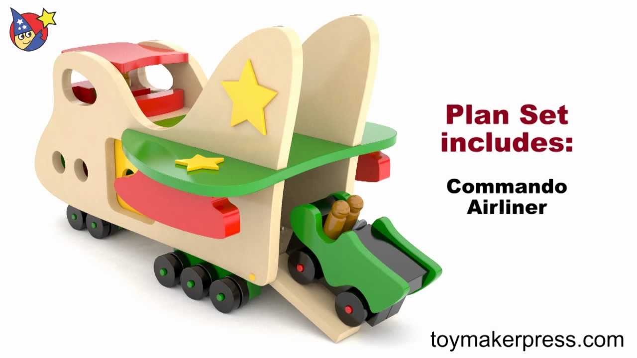 Wooden Toy Airplanes For Toddlers