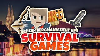 ALLES verändert SICH: Mein Umzug nach Köln! ★ Minecraft: SURVIVAL GAMES | Herr Bergmann