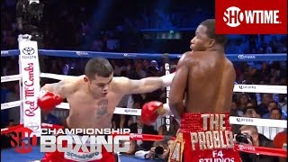 Adrien Broner Knocked Down By Marcos Maidana - SHOWTIME Boxing