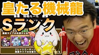 【パズドラ】皇たる機械龍 地獄級 Sランククリアでたまドラゲットを目指す！