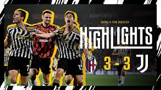 HIGHLIGHTS | BOLOGNA 3-3 JUVENTUS | Chiesa, Milik & Yildiz complete the COMEBACK | Serie A