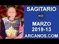 Video Horscopo Semanal SAGITARIO  del 24 al 30 Marzo 2019 (Semana 2019-13) (Lectura del Tarot)