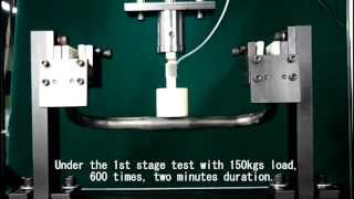 Racing carbon handlebar test video 003
