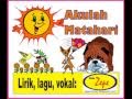Akulah Matahari - Lagu Anak KArya Kak Zepe Tema Alam Tata SUrya Matahari Benda Langit TK PAUD.wmv album artwork