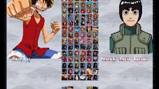 Mugen One Piece Vs Naruto