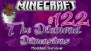 "MILKING A BEETLE" | Diamond Dimensions Modded Survival #122 | Minecraft