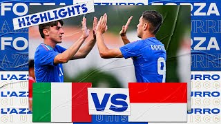 Highlights: Italia-Indonesia 1-0 | Under 21 | Tournoi Maurice Revello