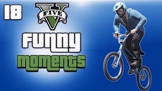 GTA 5 Online Funny Moments Ep. 18 (BMX Flying Glitch)