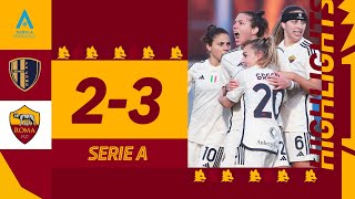 Vinciamo ancora e allunghiamo in vetta! 🔥? Como 2-3 Roma | HIGHLIGHTS SERIE A FEMMINILE