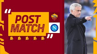 “Vittoria meritatissima” | JOSÉ MOURINHO AL TERMINE DI ROMA-NAPOLI