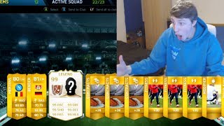 I GOT A LEGEND IN A PACK!!!!! - FIFA 14 Ultimate Team