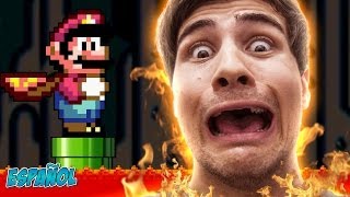 ¡EL SUELO DE LAVA REAL DE MARIO!